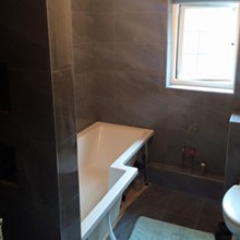 Bathroom Tiling Job